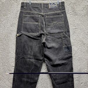 Vintage Y2K Jordin Sportswear Carpenter Baggy Wide Leg Double‎ Knee Jeans 36x33